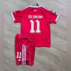 Liverpool Season 2025-26 Set For Kids M.Salah#11